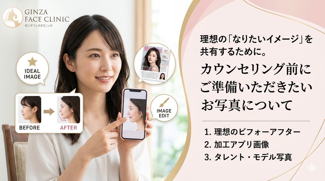 カウンセリングをよりスムーズに。ご来院前の「写真準備」のおすすめ